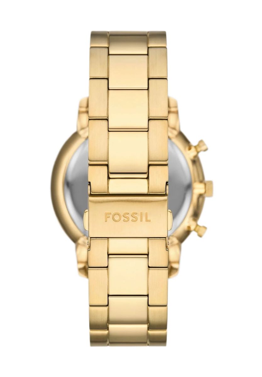 Elegante goldfarbene Chronographenuhr