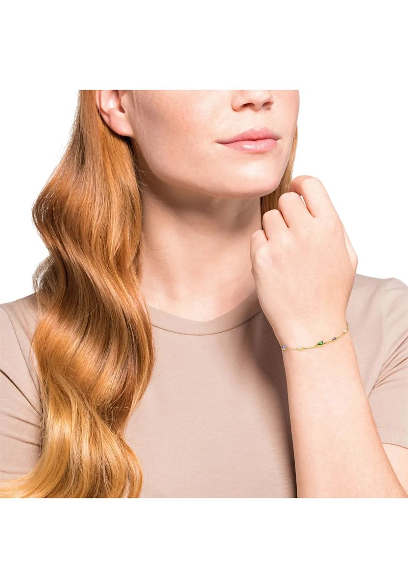 Filigranes Armband mit bunten Steinen