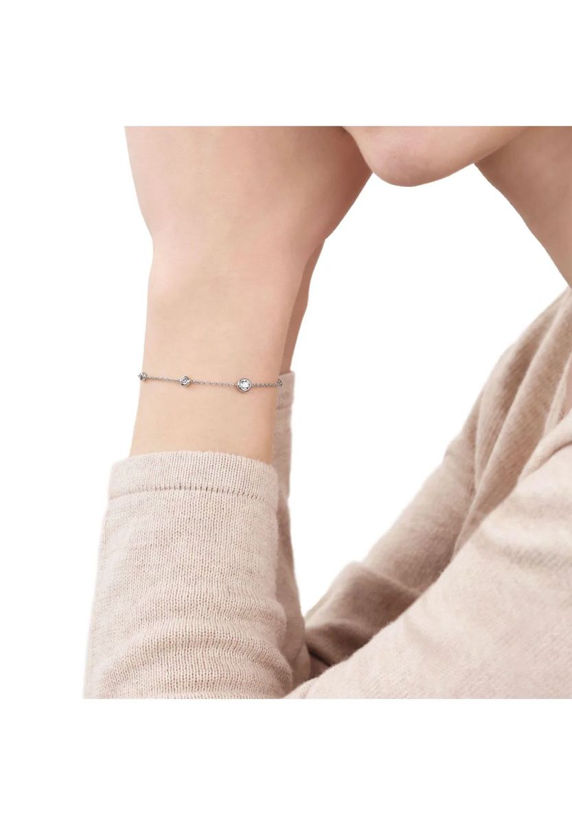 Zartes Armband mit Zirkonia-Steinen