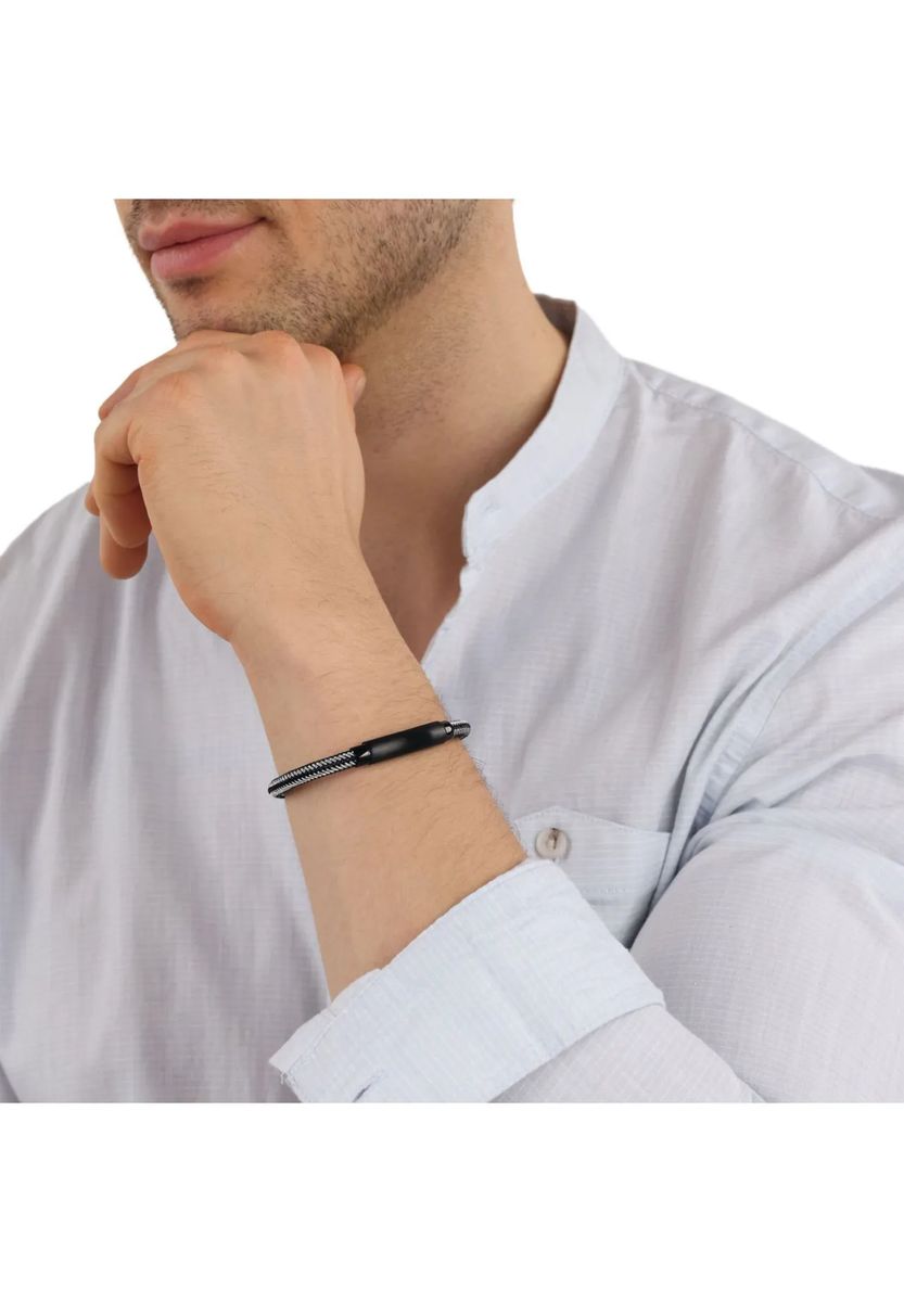Geflochtenes Edelstahl-Armband
