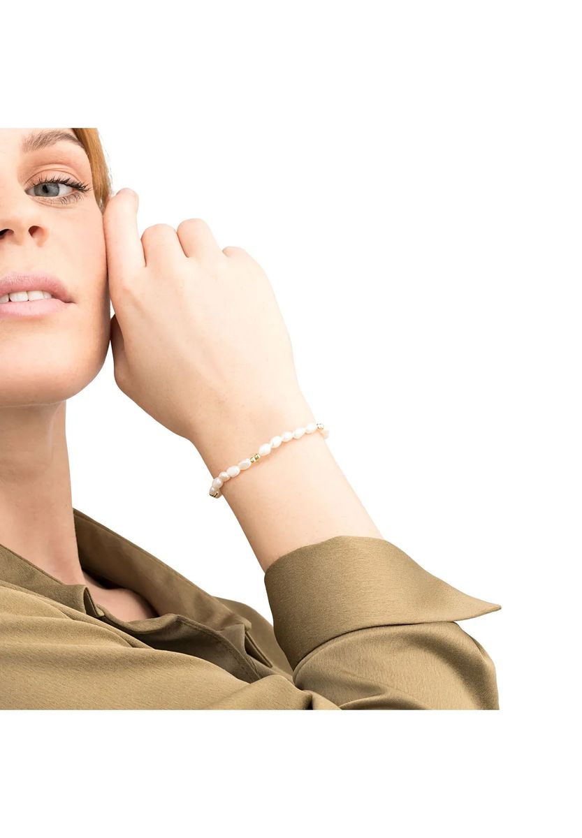 Zierliches Süßwasserperlen-Armband
