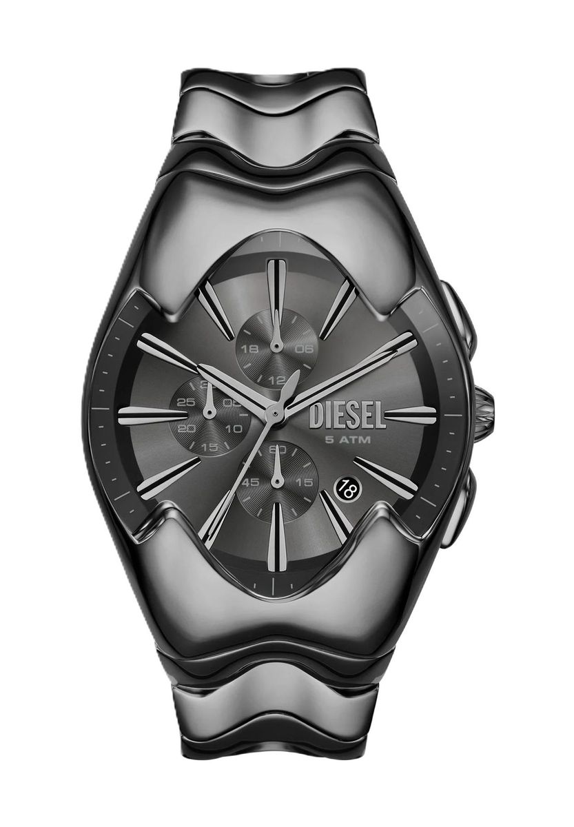 Mercurial Chronograph Edelstahl Uhr für Herren