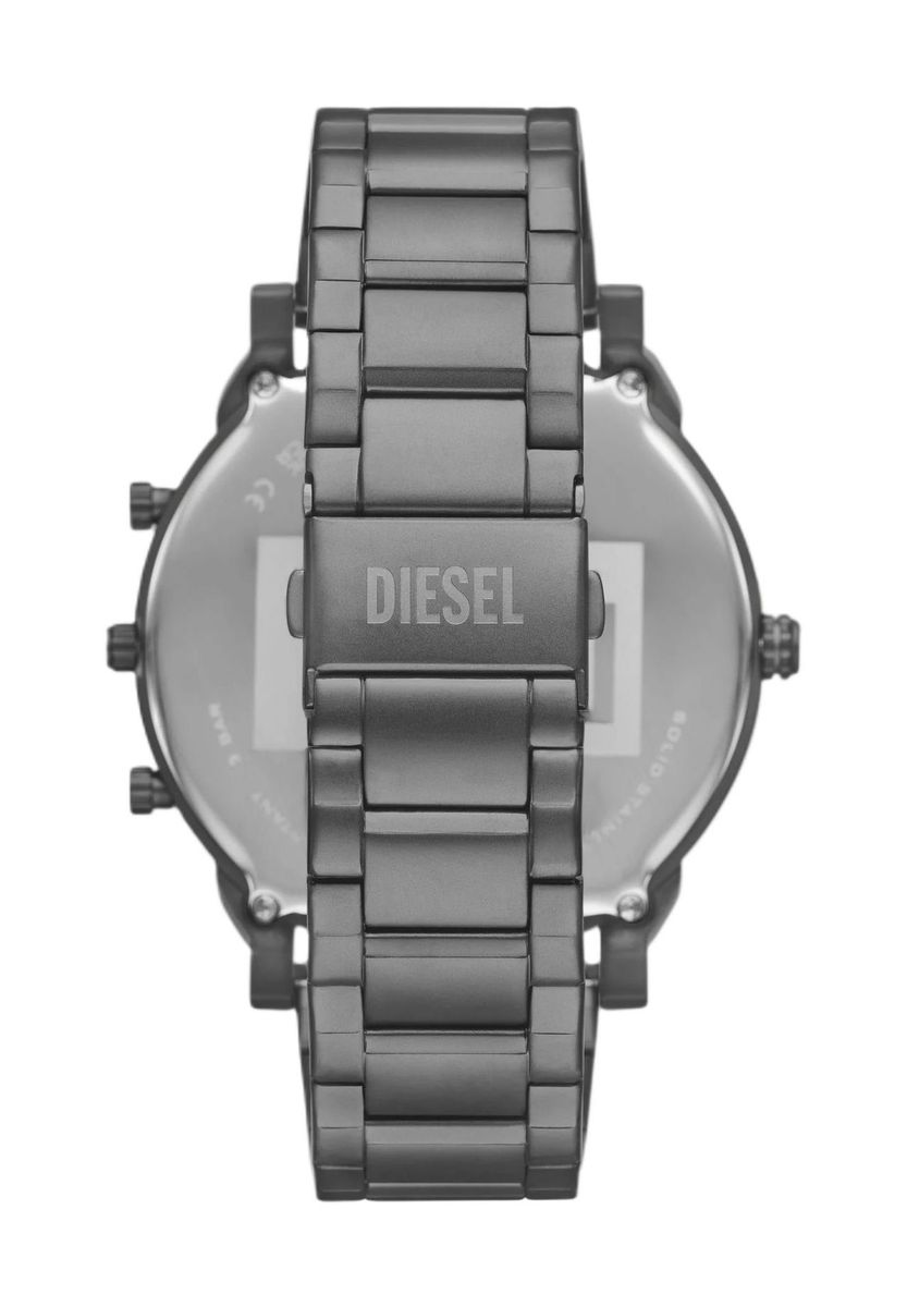 Herren Anthrazit Multifunktions-Chronograph Uhr