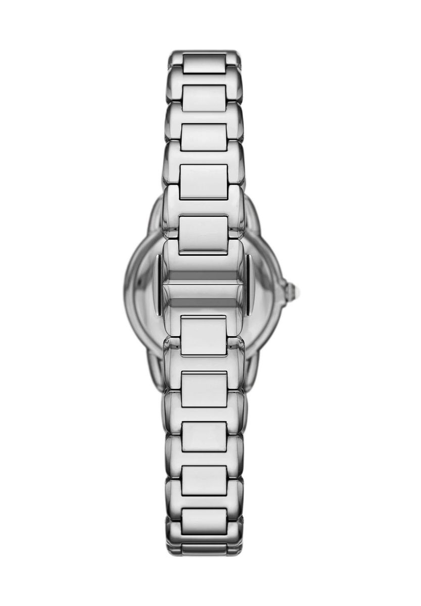 Elegante Silberfarbene Damen-Armbanduhr