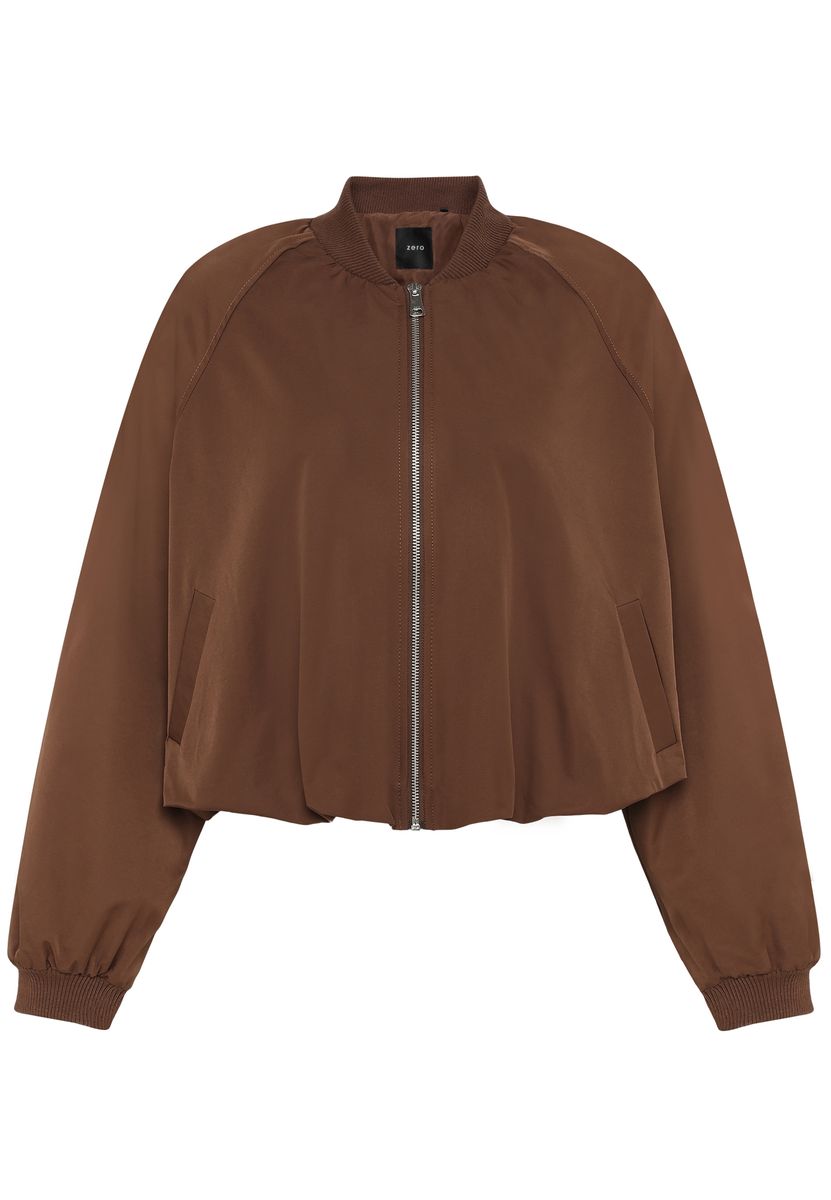 Oversized Cropped Bomberjacke