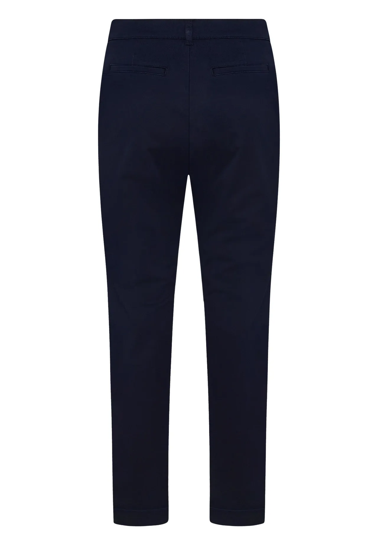 Schmale Chino mit Umschlag
