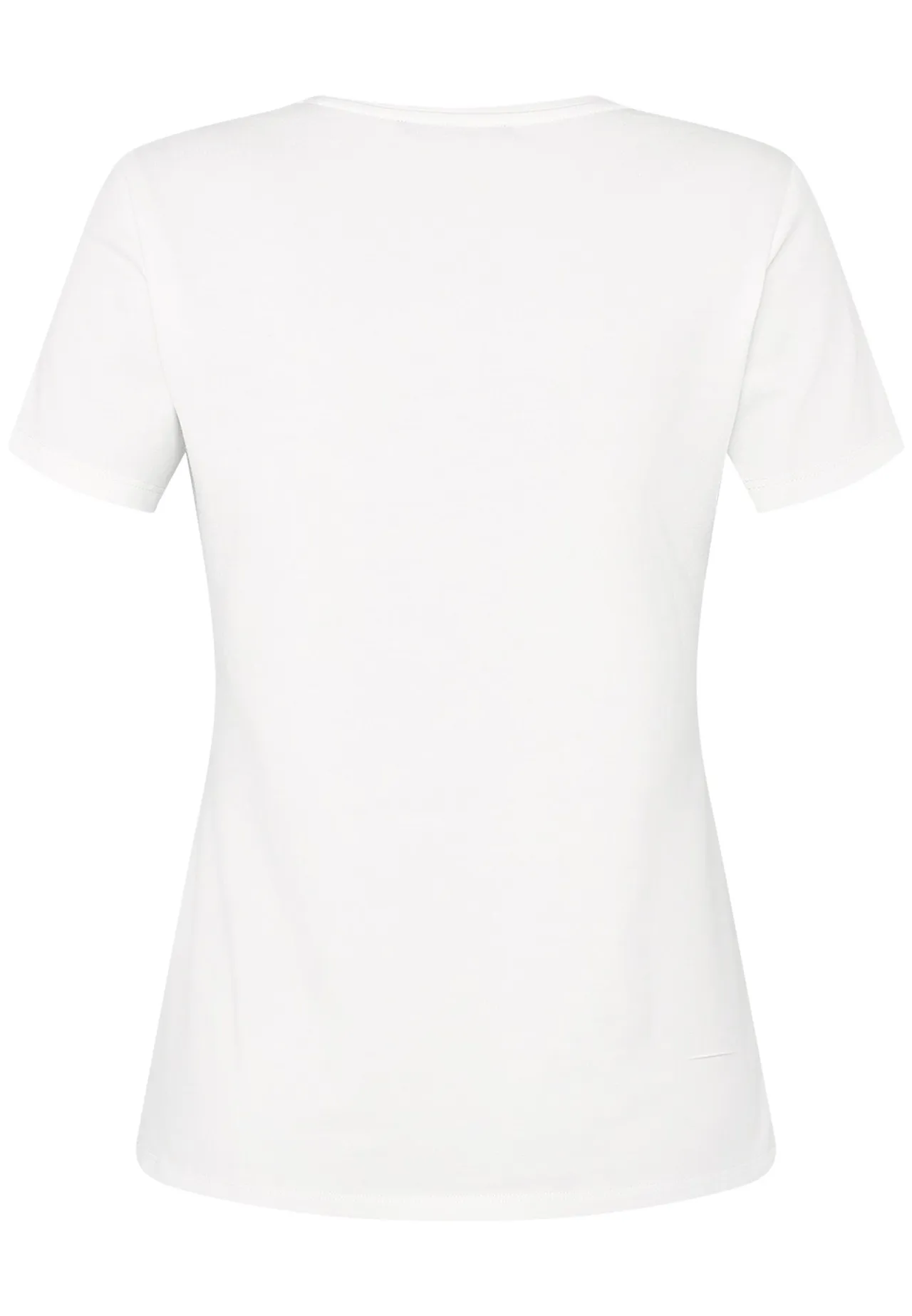 T-Shirt mit Vespa- und Blumenprint