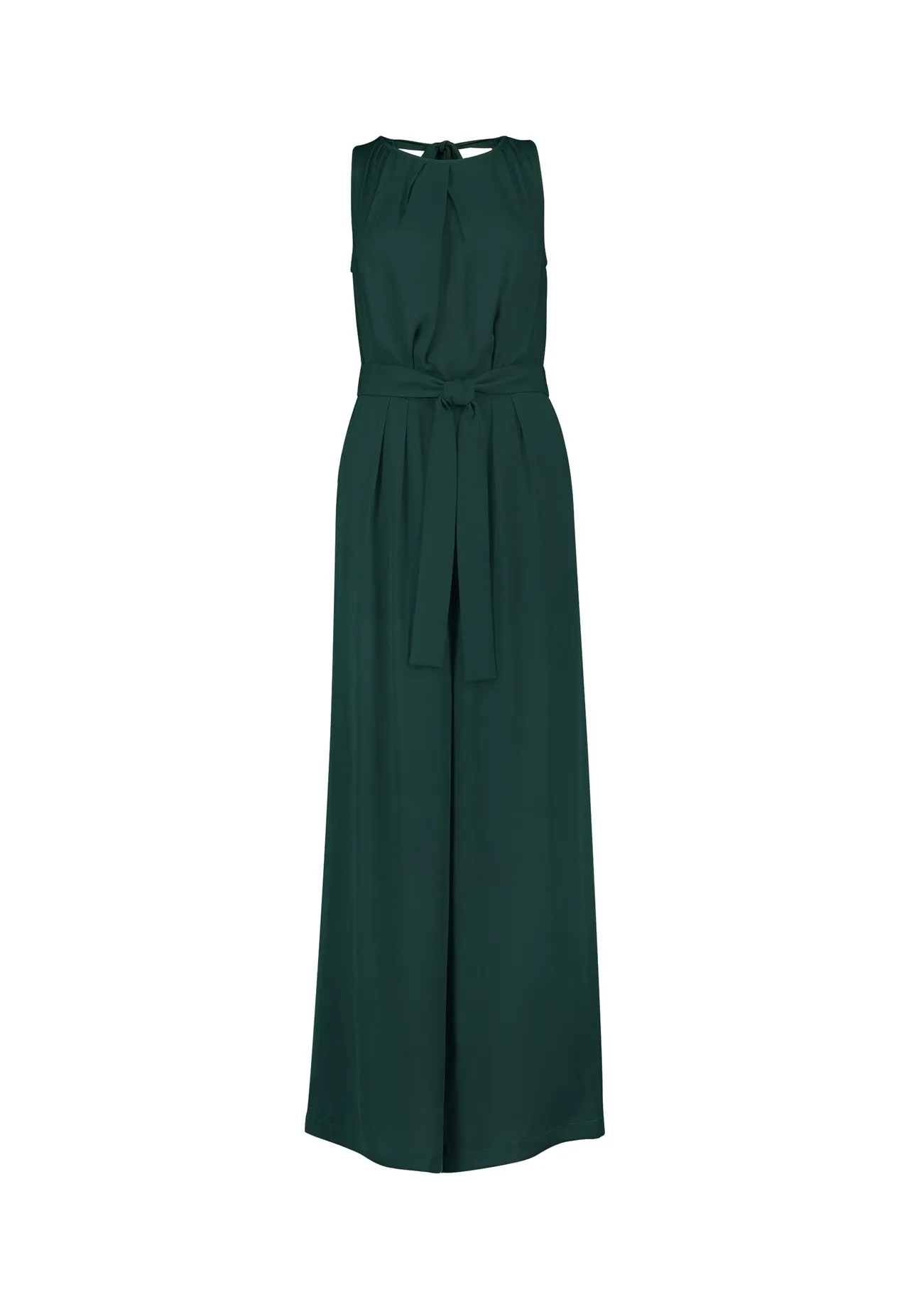 Ärmelloser Jumpsuit mit weitem Bein
