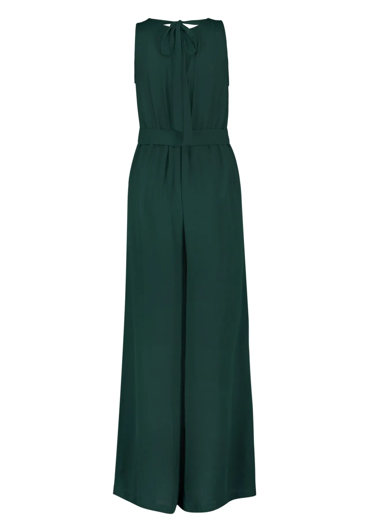 Ärmelloser Jumpsuit mit weitem Bein