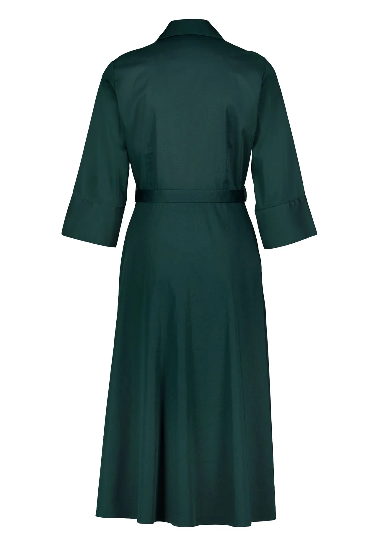 Klassisches Midi-Hemdblusenkleid