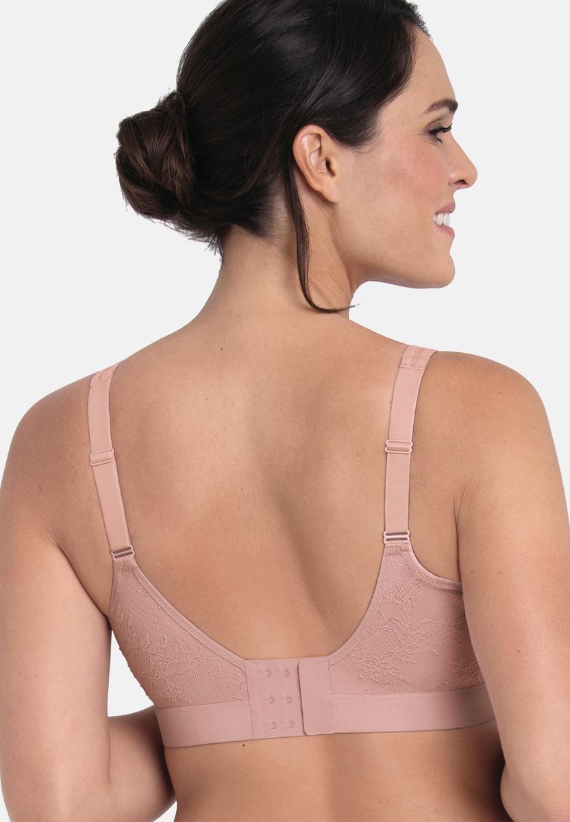 Kabelloses Bralette mit floraler Spitze