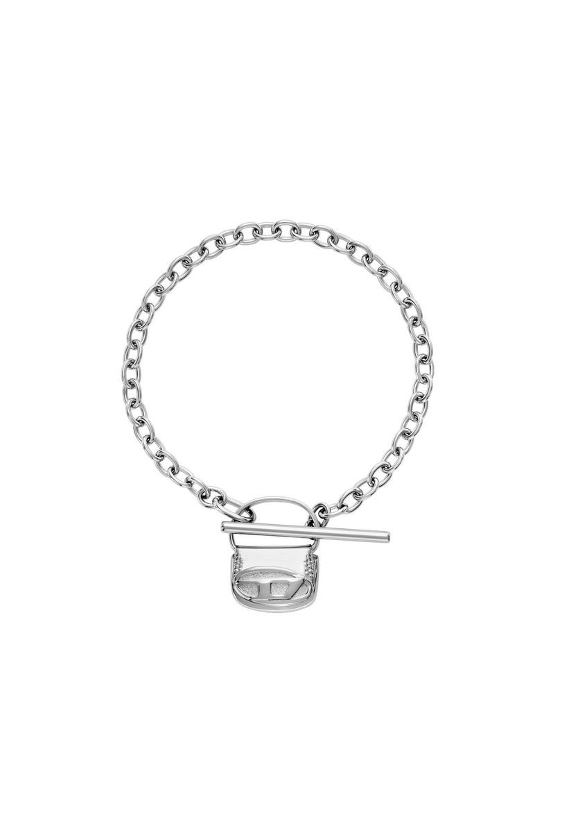 Silbernes Kettenarmband mit 1DR Anhänger