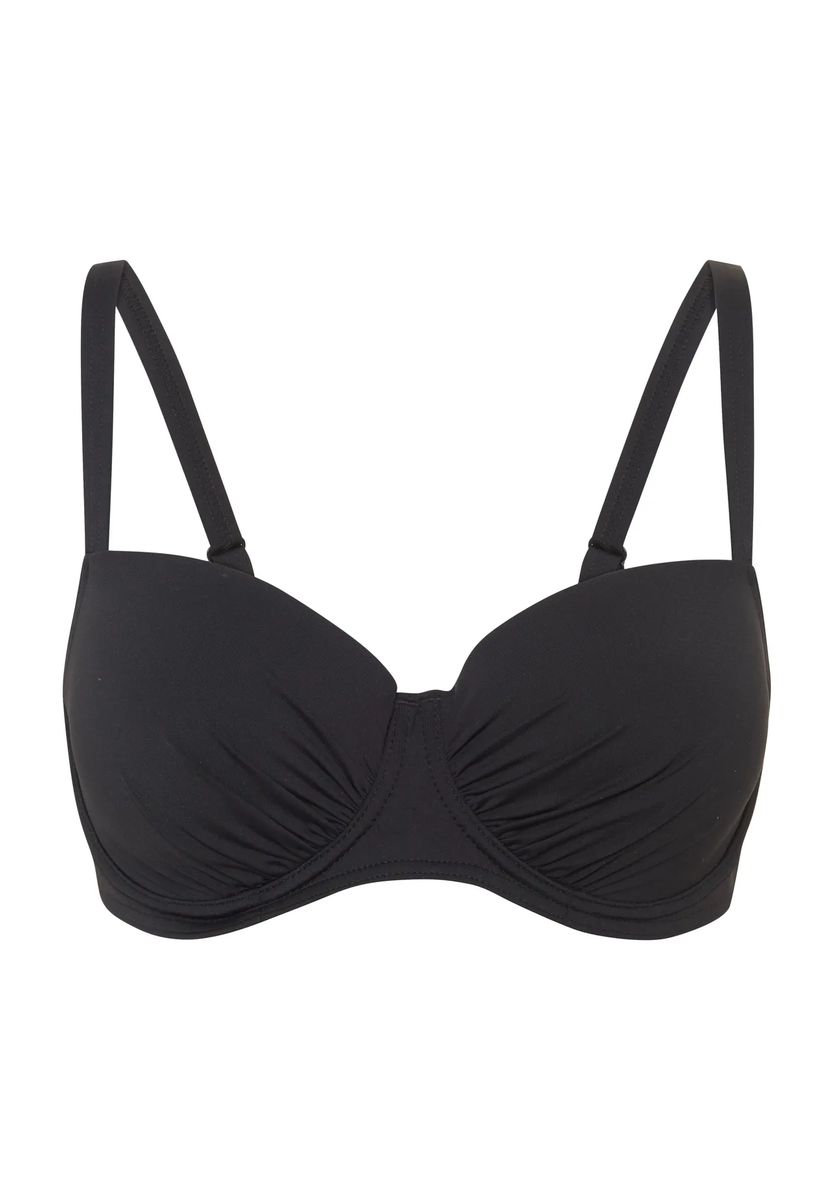 Bügel-Bikini-Top mit Raffungen