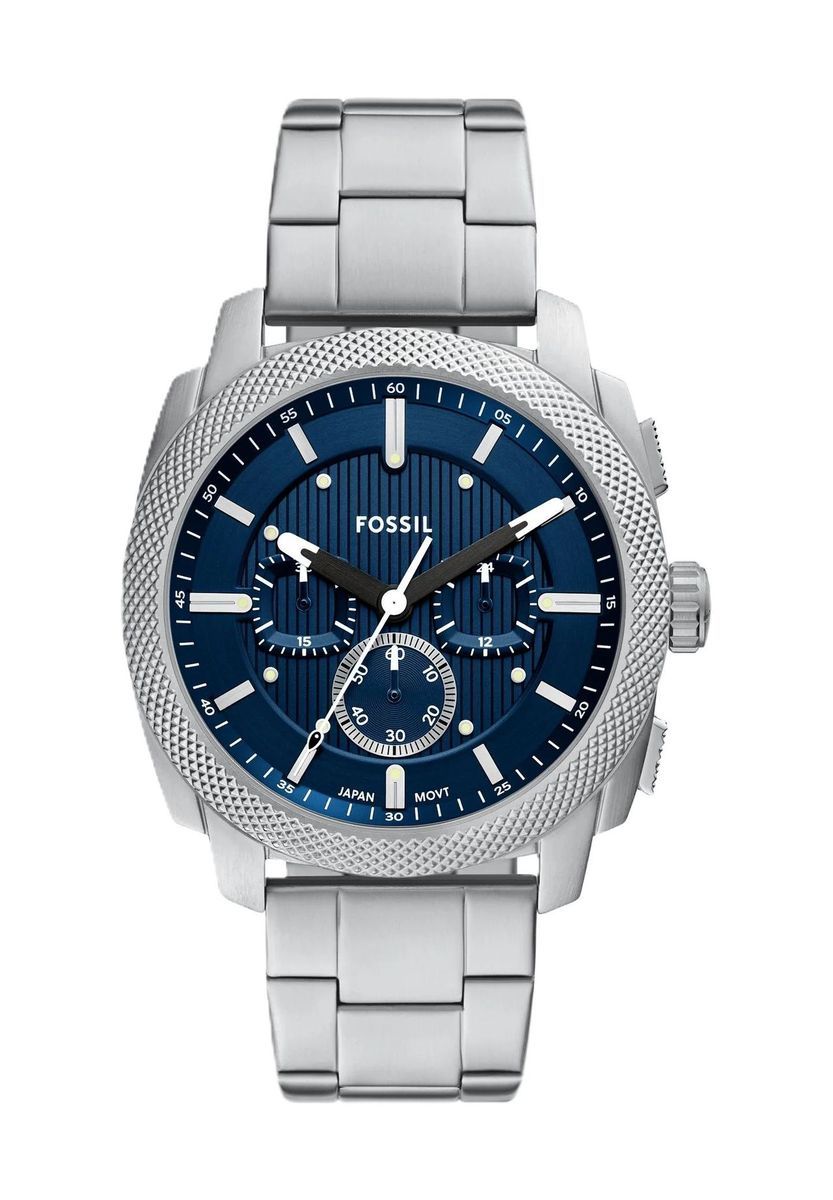 Herren-Chronographenuhr aus Edelstahl