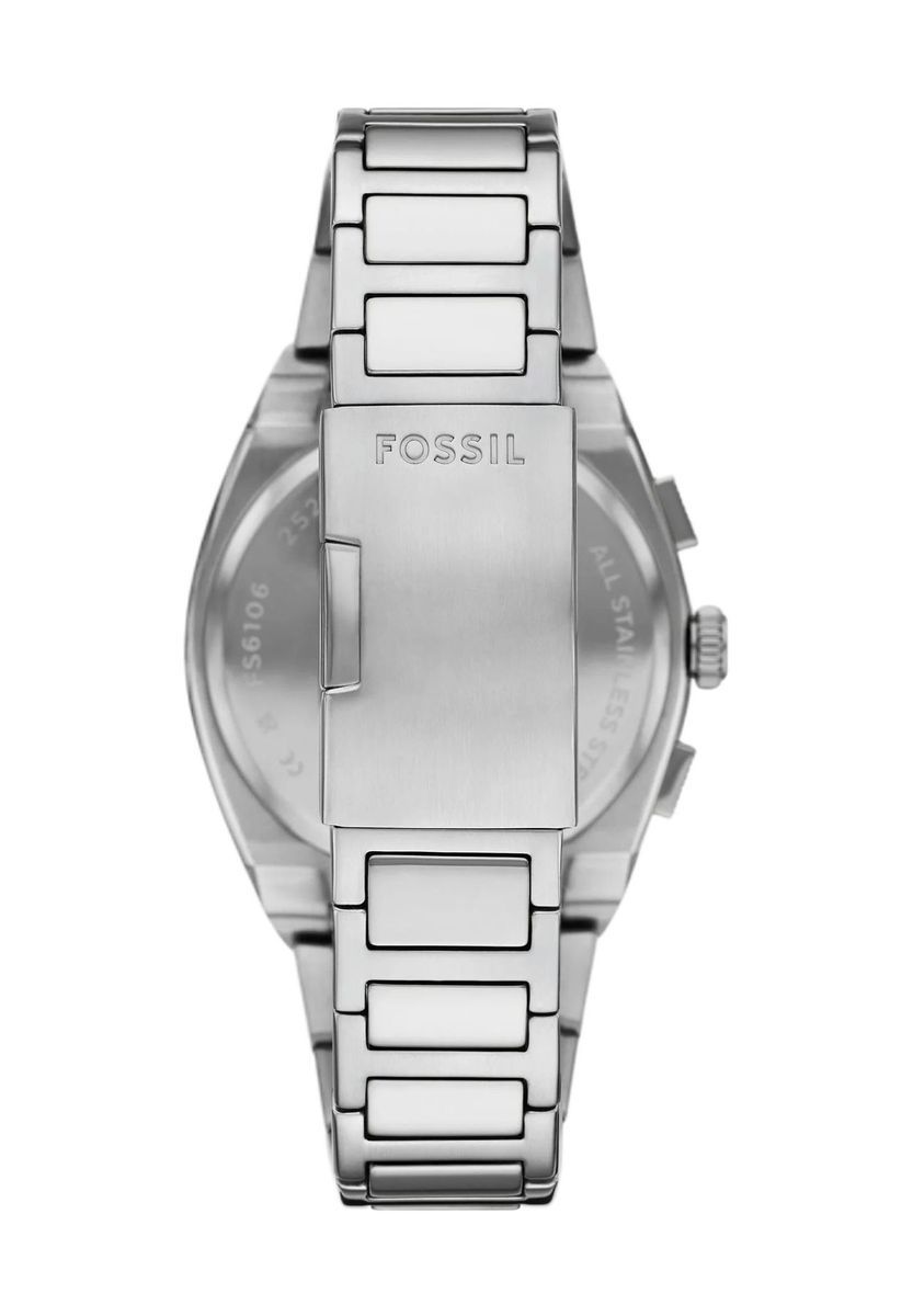 Herren-Chronograph aus Edelstahl mit blauem Zifferblatt