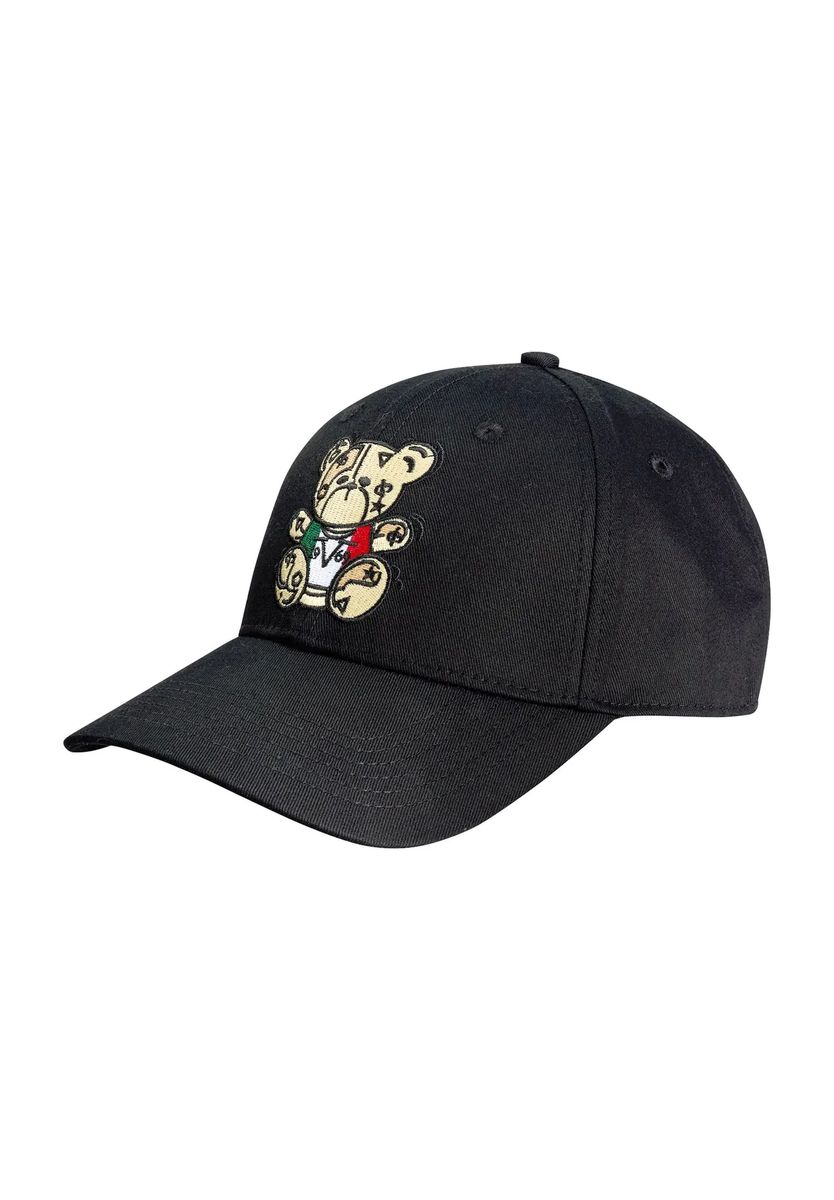 Baseballkappe mit Teddybär-Stickerei