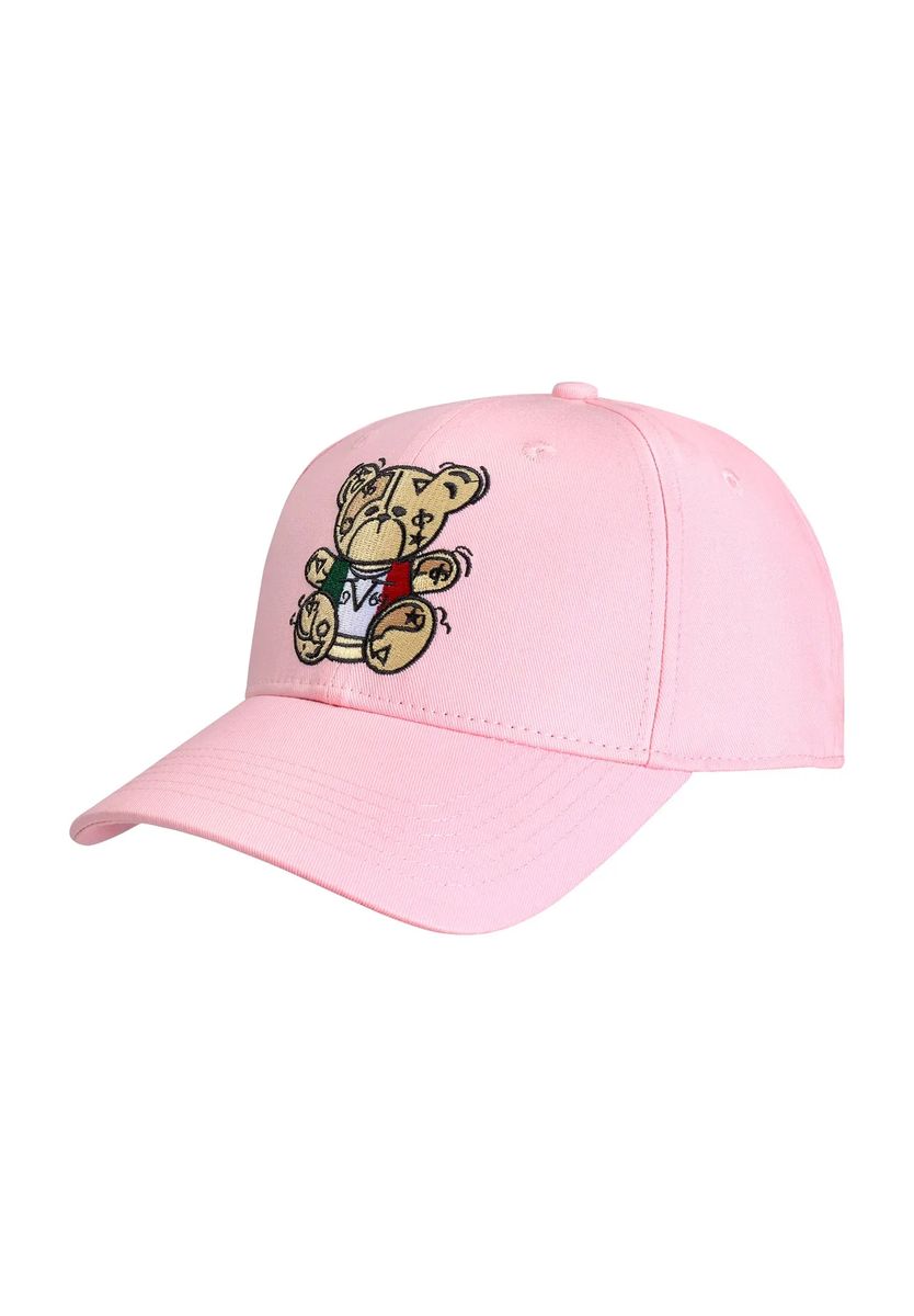 Baseballcap mit Teddybären-Stickerei