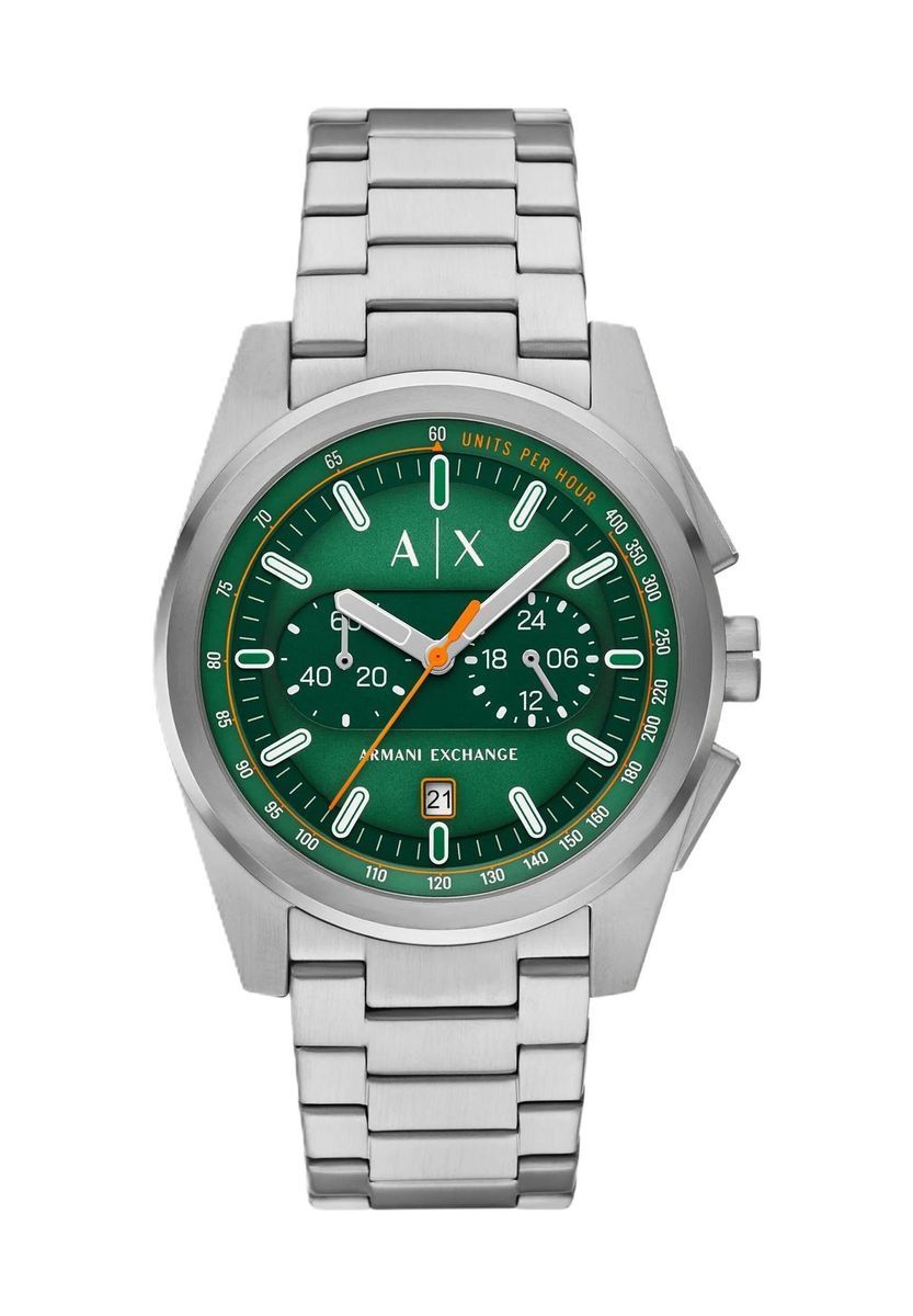 ARMANI EXCHANGE Herren Chronograph "AX2862", SILBER, 99