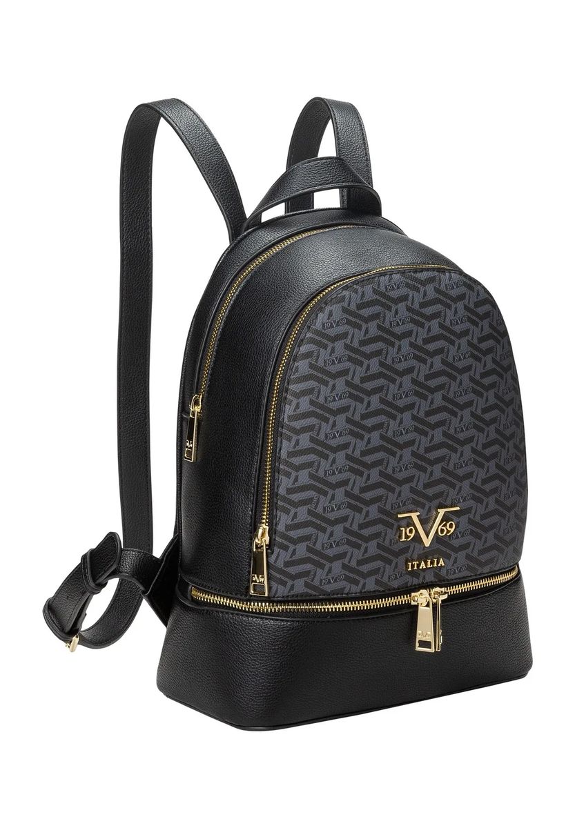 Rucksack mit geometrischem Monogramm-Print