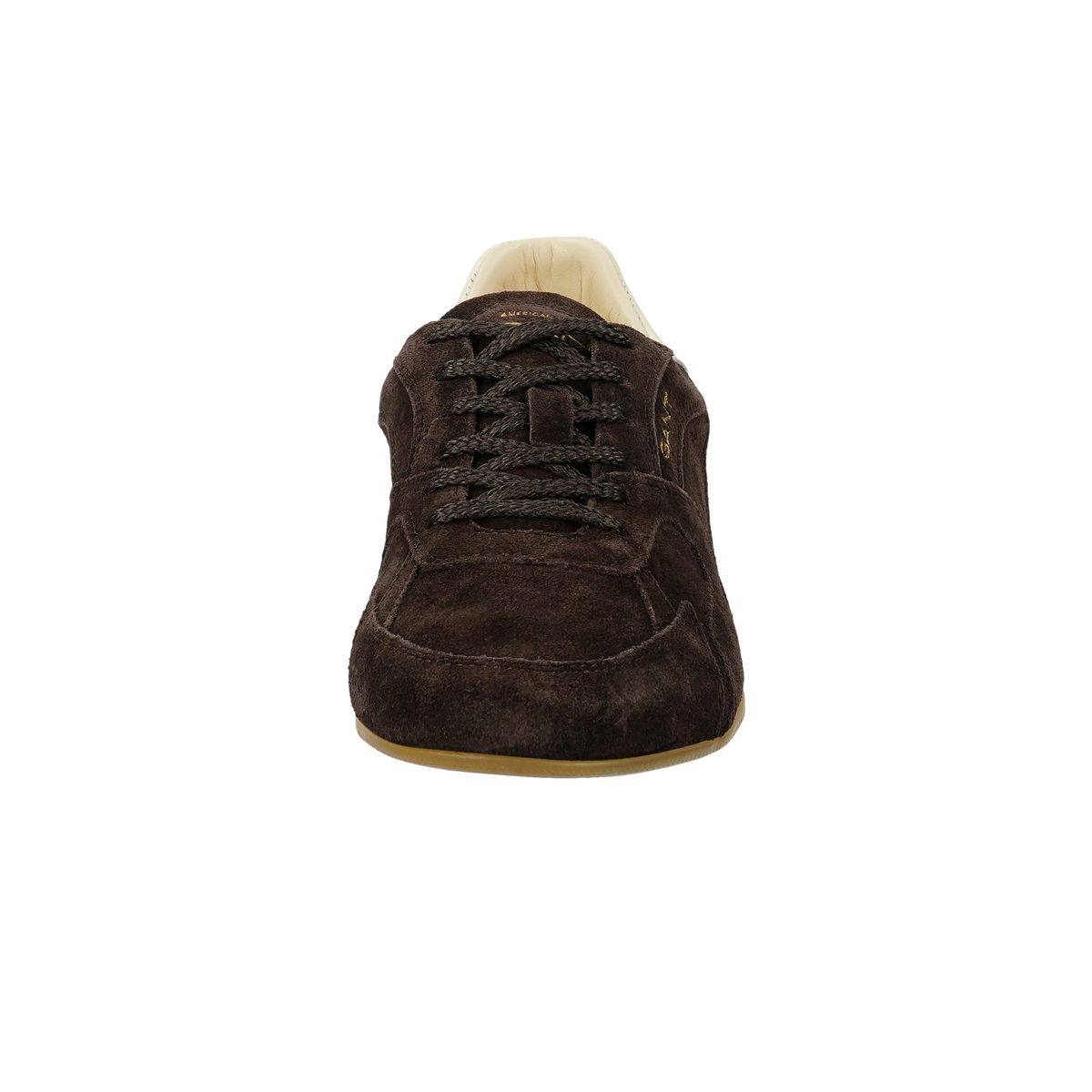 Flache Retro-Wildledersneaker