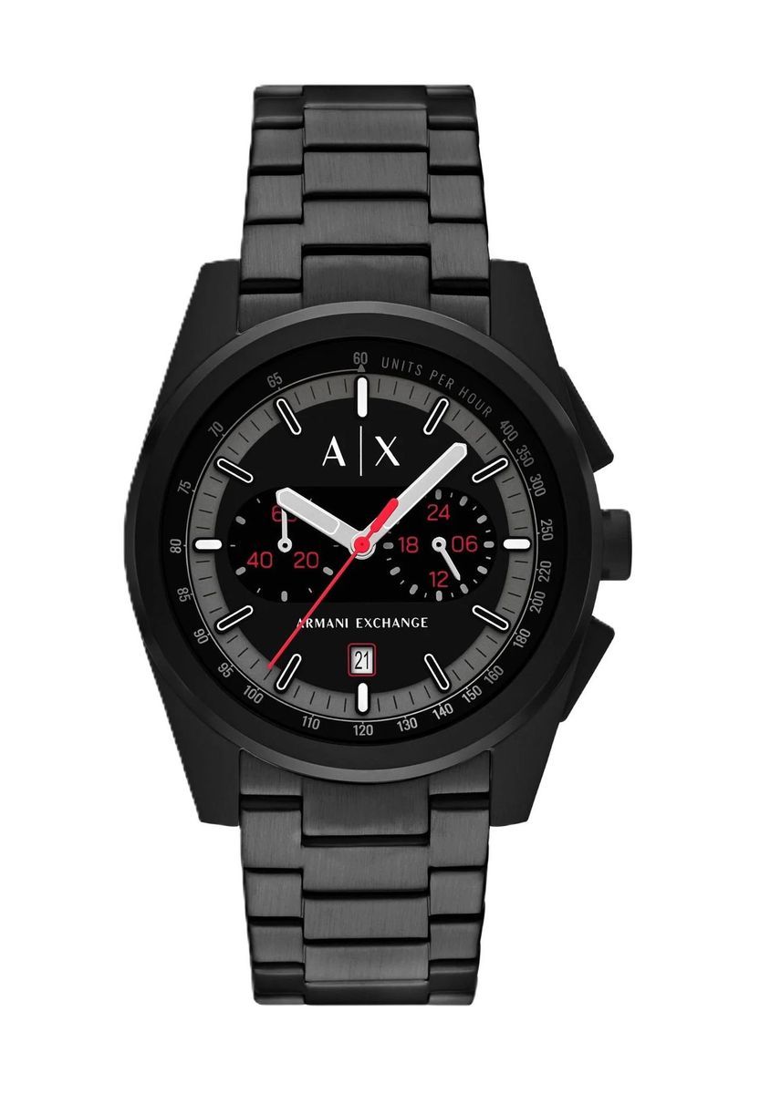 ARMANI EXCHANGE Herren Chronograph "AX2864", SCHWARZ, 99
