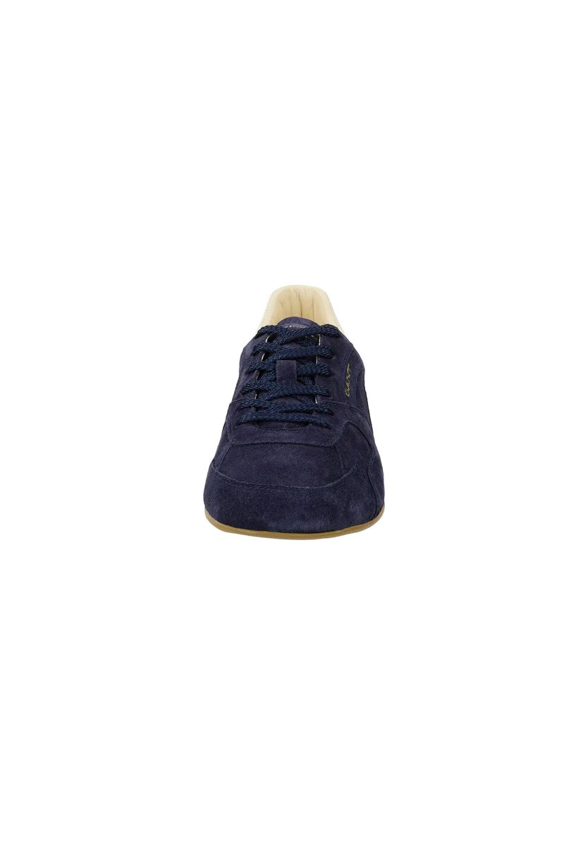 Wildleder-Schnürschuhe im Retro-Stil