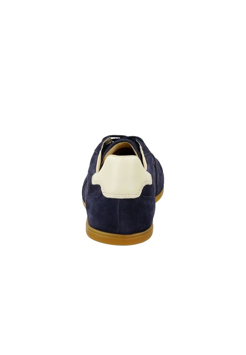 Wildleder-Schnürschuhe im Retro-Stil