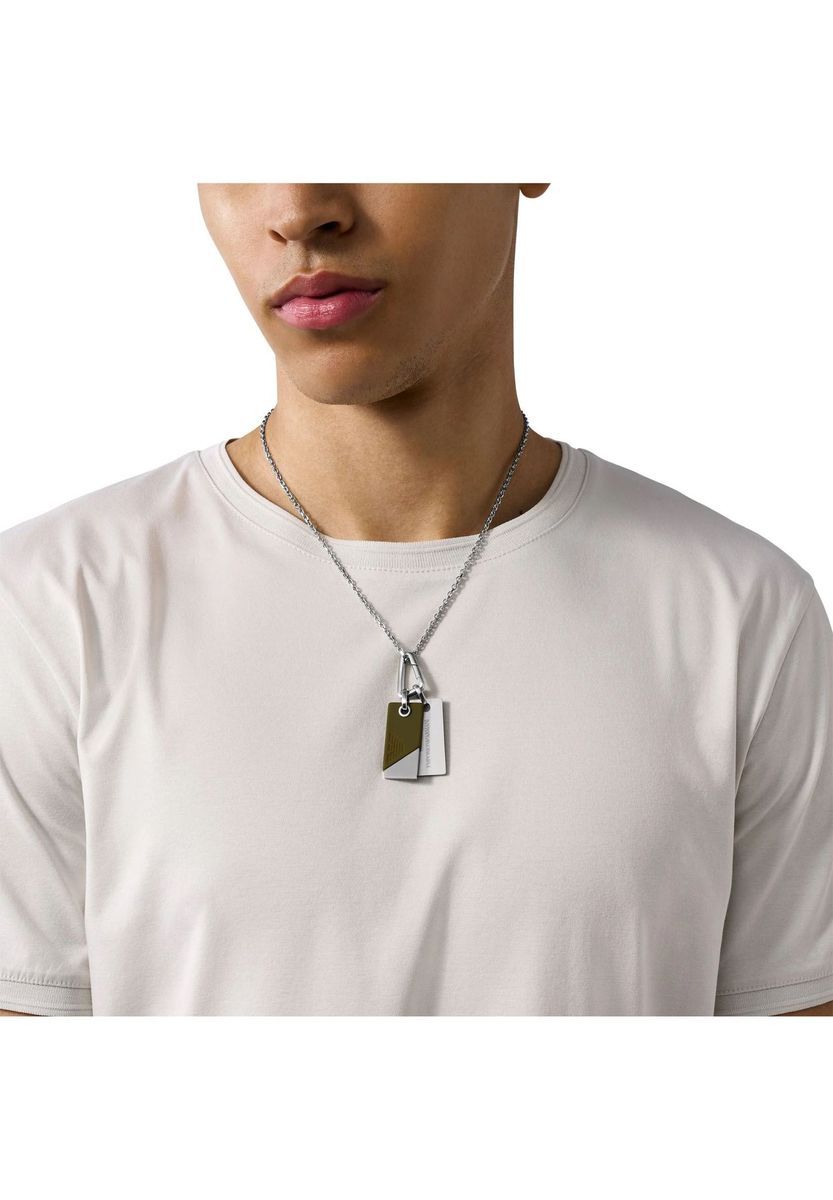 Moderne Dog Tag Anhänger Halskette