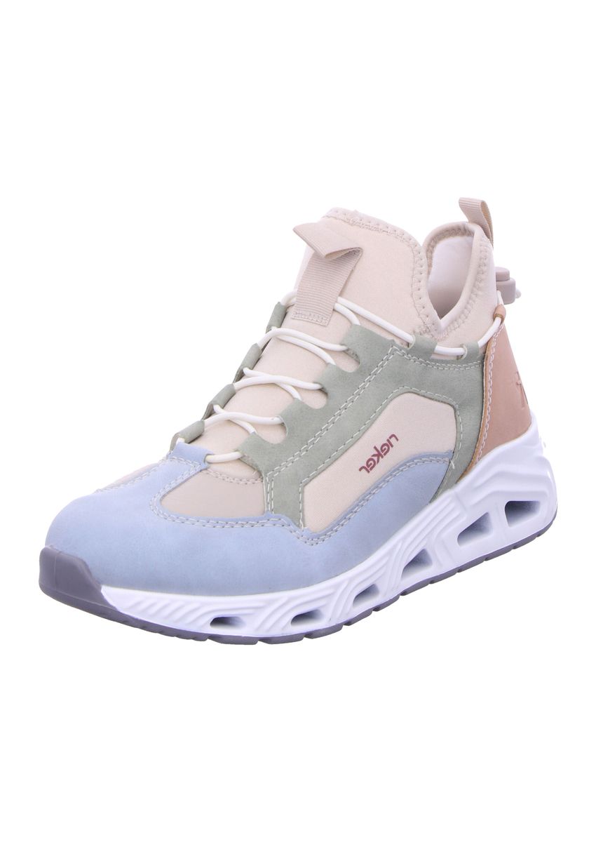 Mehrfarbiger Pastell Sport-Sneaker