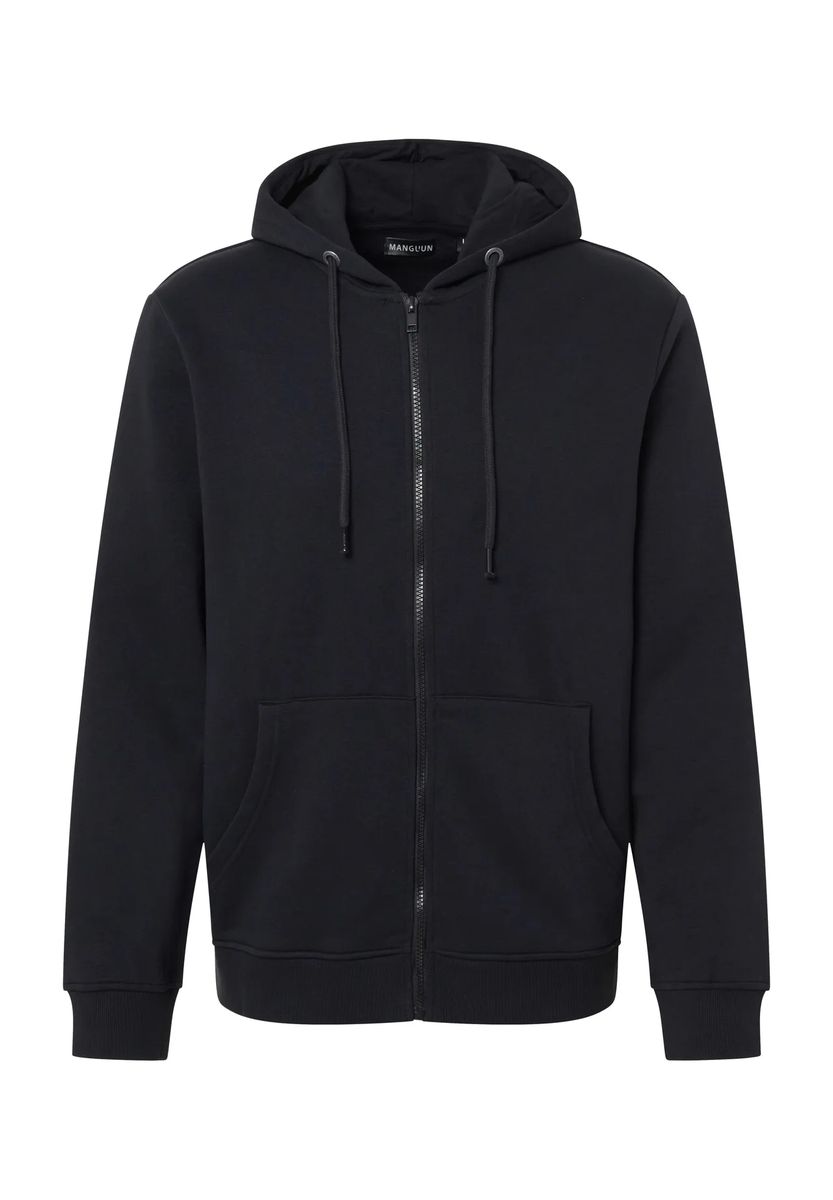 Klassische Kapuzenjacke mit Reißverschluss