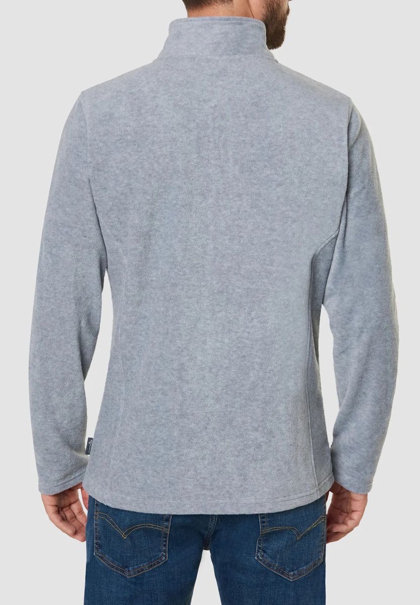 Weicher Fleece-Midlayer mit Stehkragen