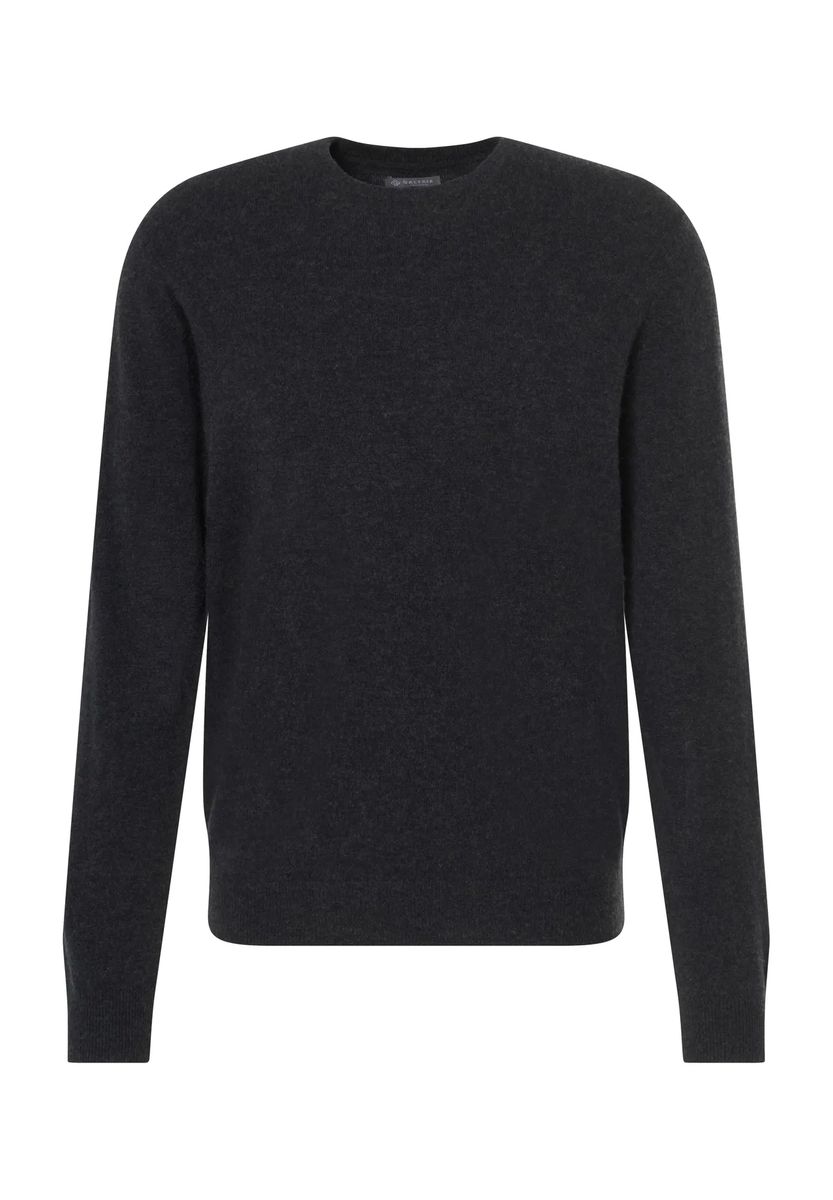 Hochwertiger Kaschmirpullover mit Rundhals
