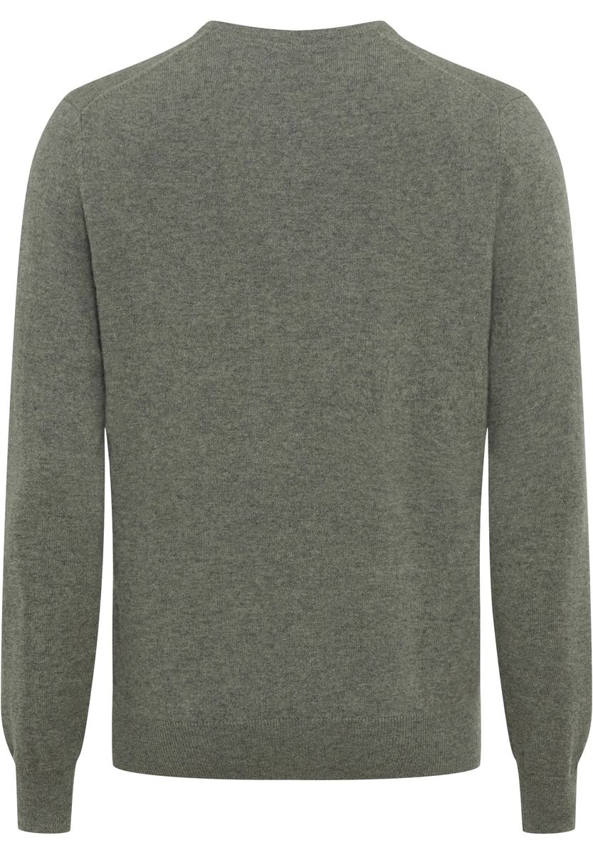 Weicher Kaschmir-Pullover mit Rundhalsausschnitt