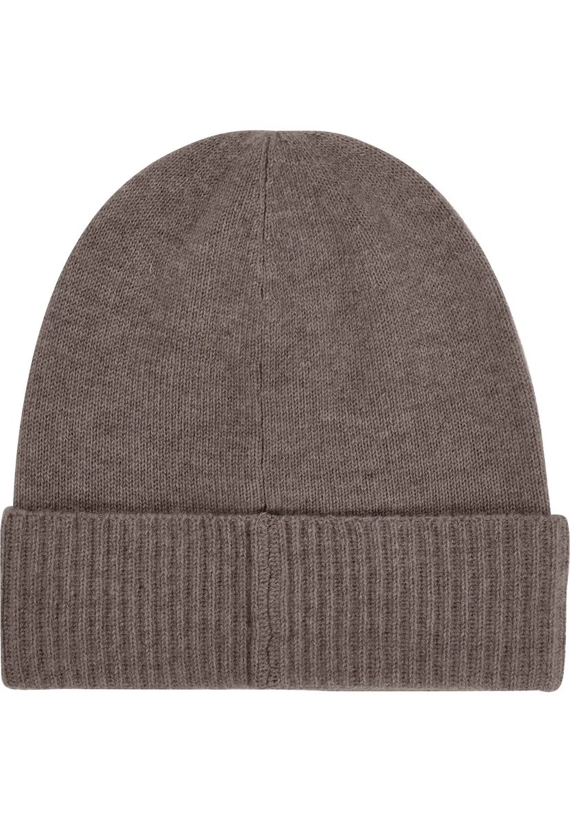 Zeitlose Kaschmir-Beanie mit Umschlag
