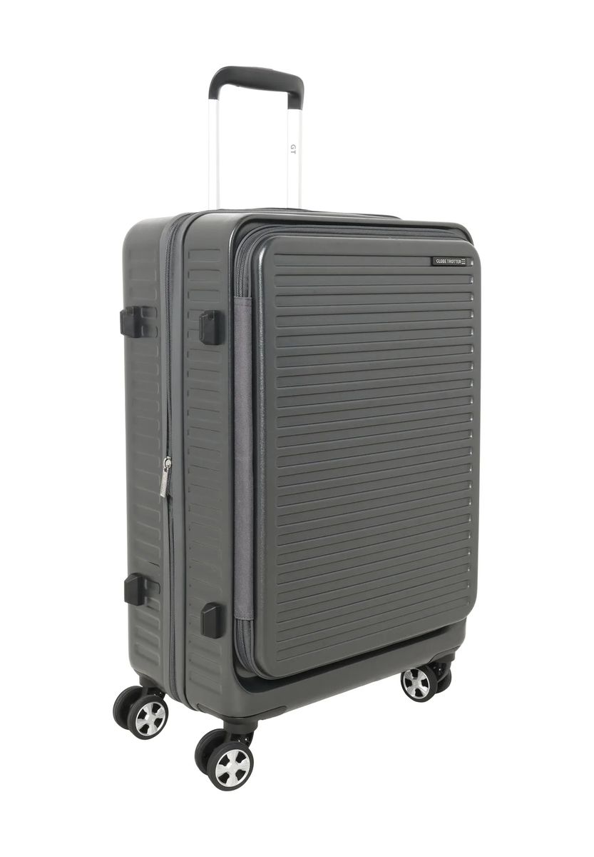 Strukturierter Hartschalen-Trolley mit Rollen