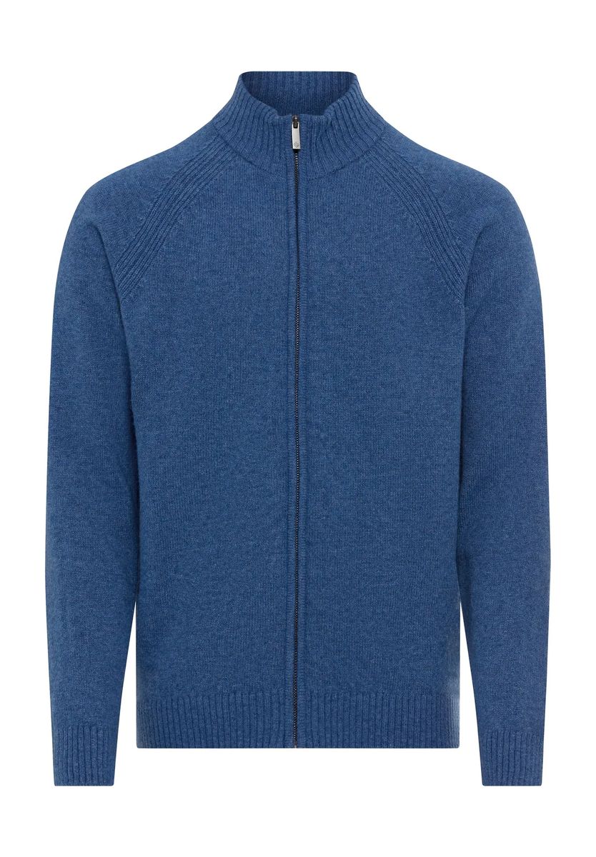 Lammwoll-Strickjacke mit Raglanärmeln