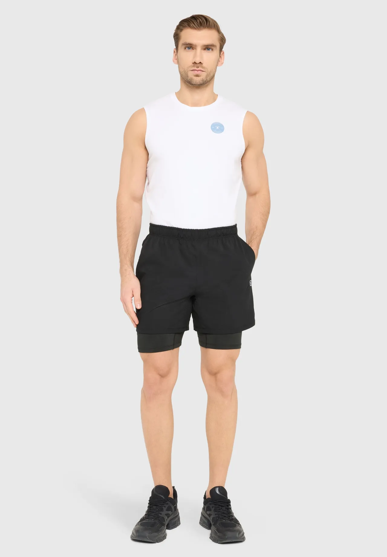 2-in-1 Performance Laufshorts