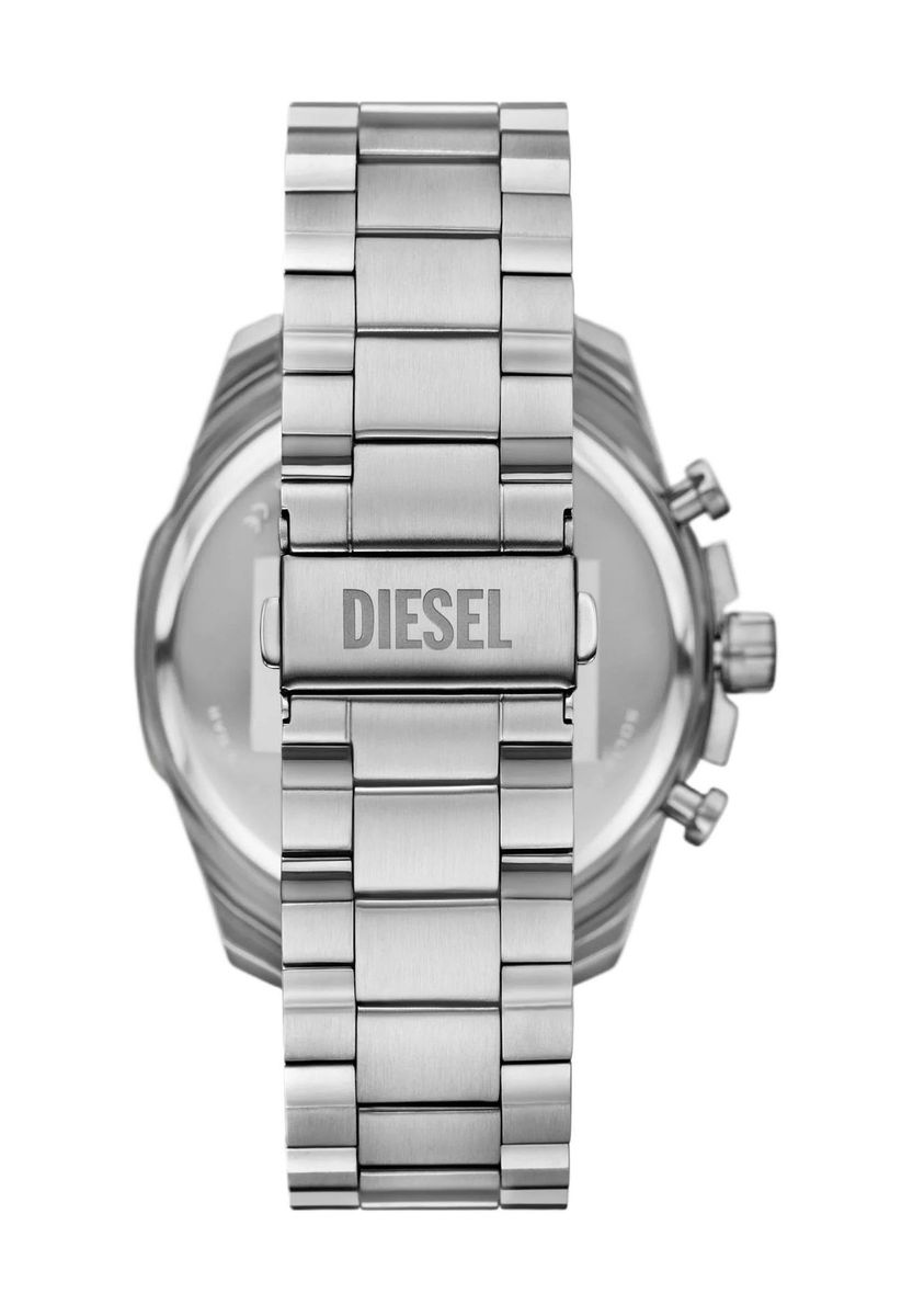 Silberne Edelstahl Chronograph Uhr