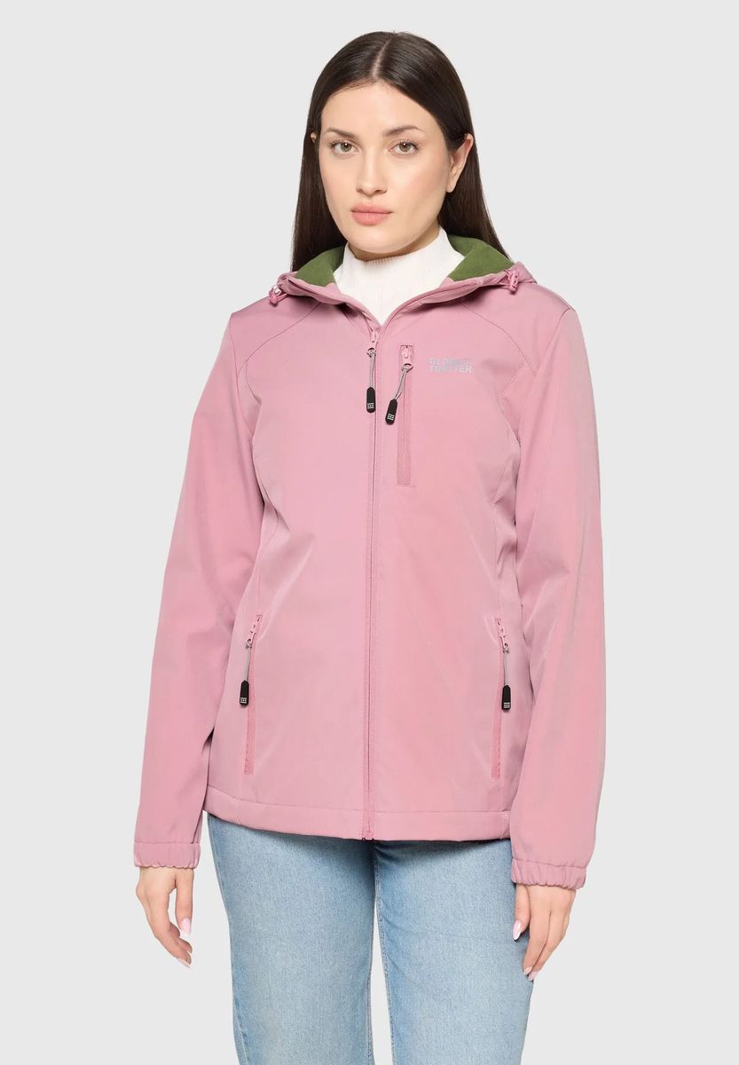 Outdoor-Softshelljacke mit Kapuze