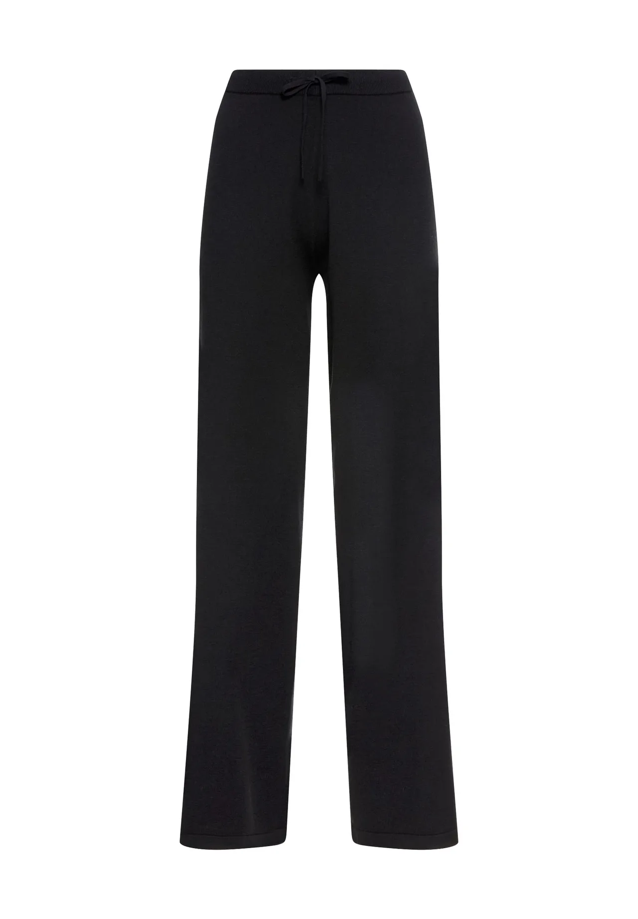 Weite Stoffhose mit Tunnelzug