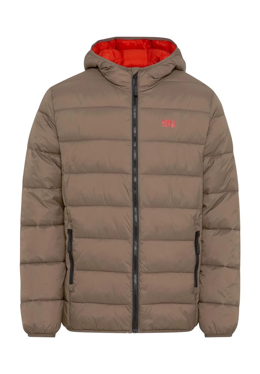 Gesteppte Daunenjacke mit Kapuze