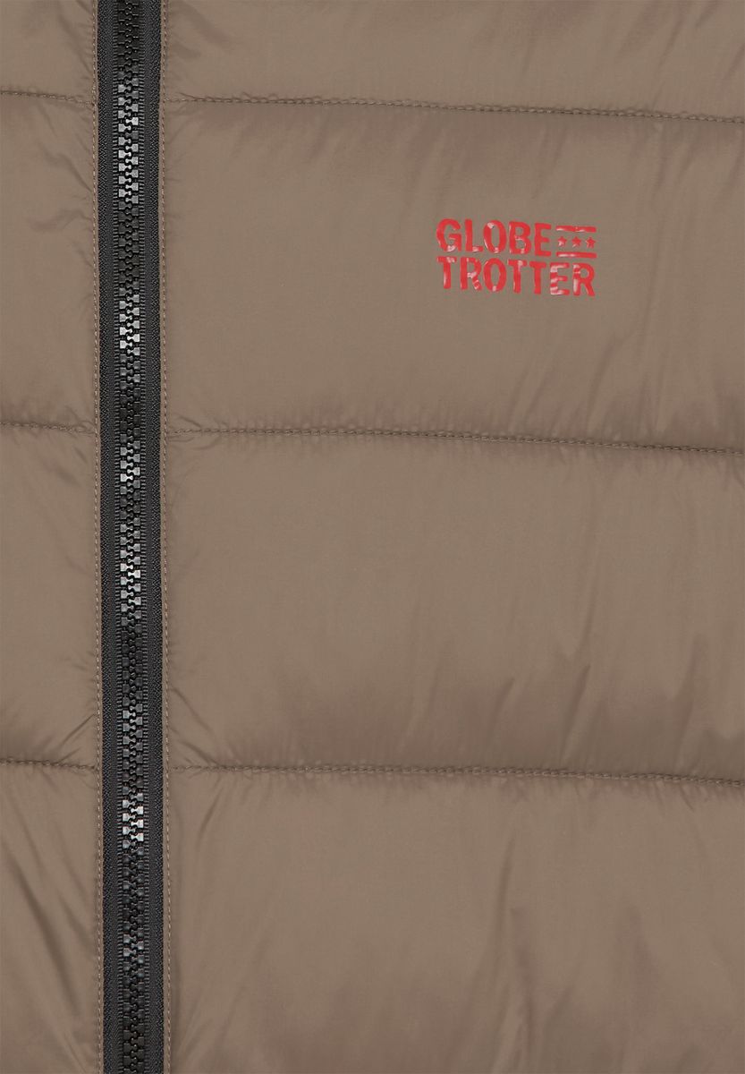 Gesteppte Daunenjacke mit Kapuze