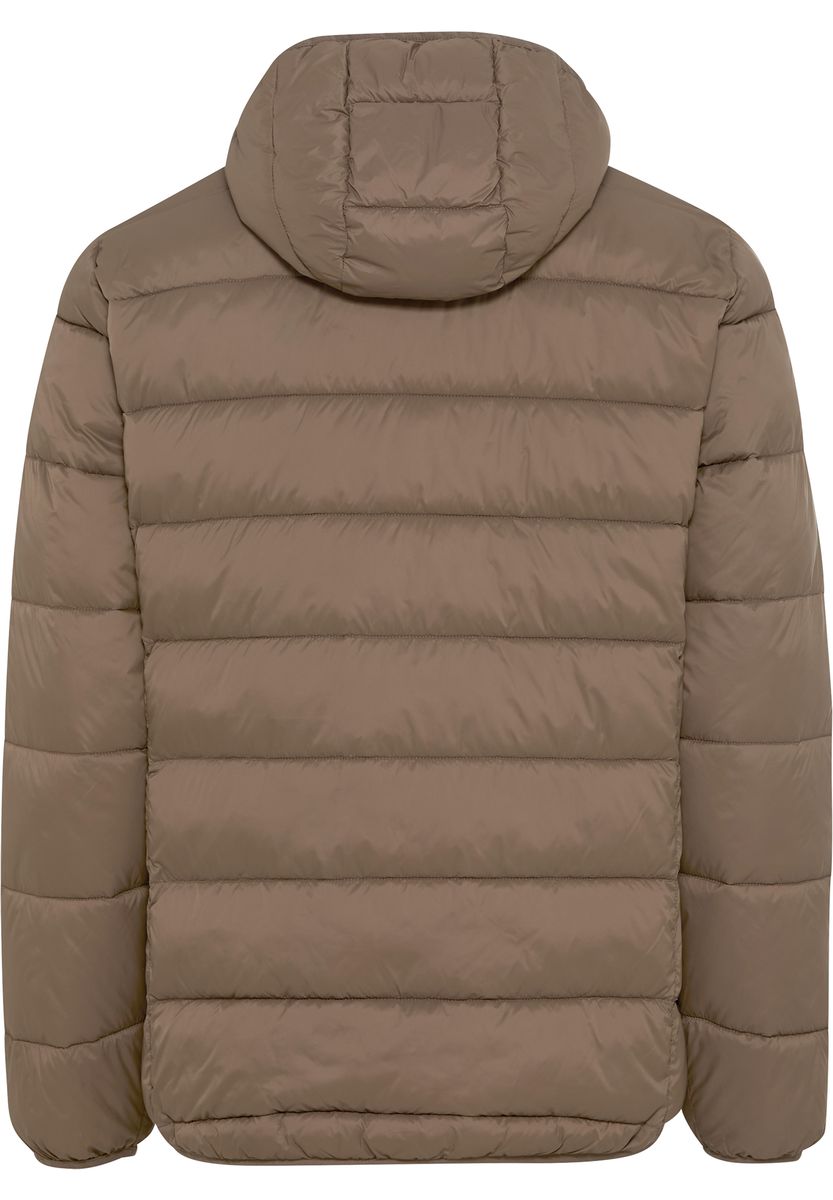 Gesteppte Daunenjacke mit Kapuze