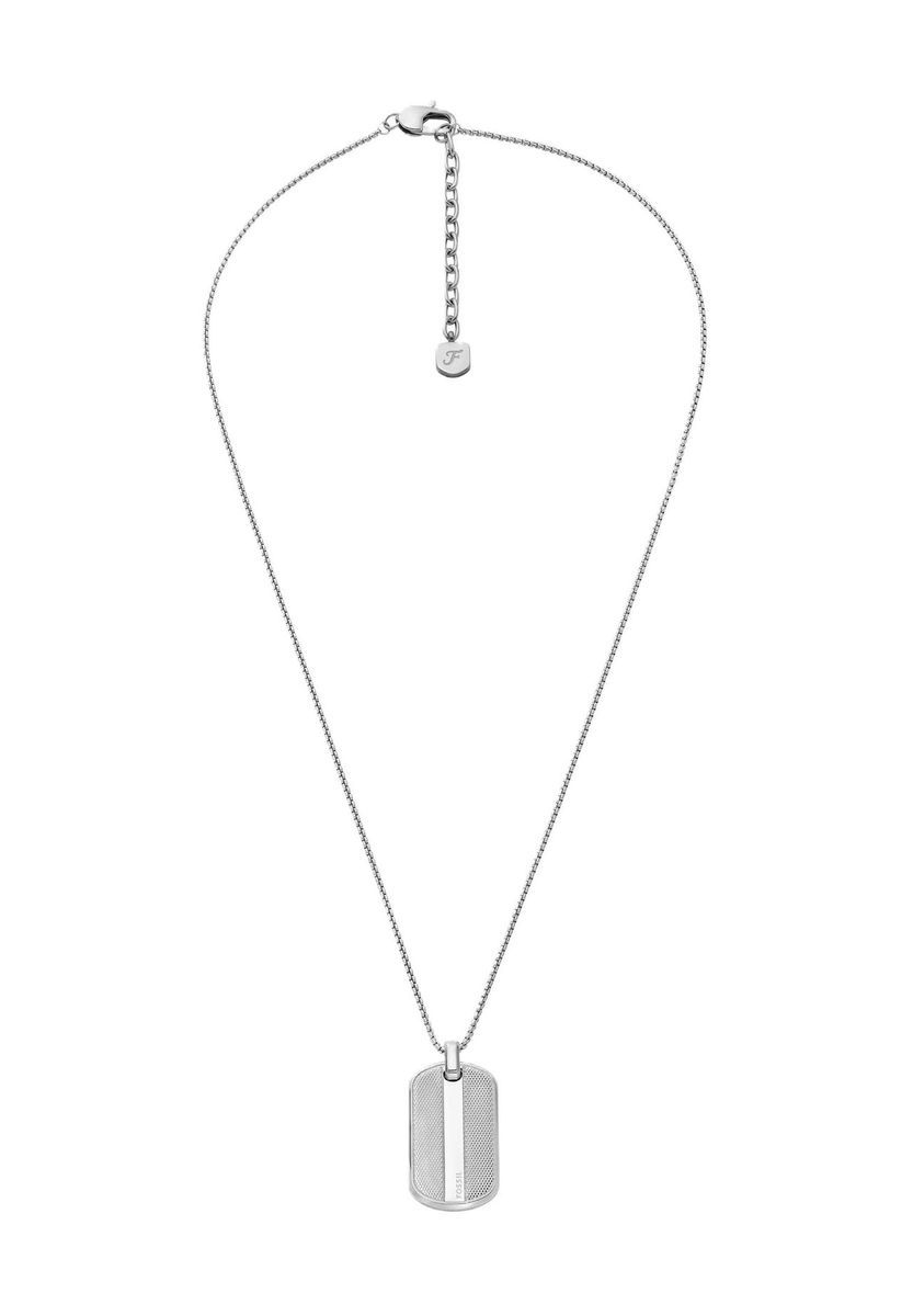 Herren Edelstahl-Halskette mit Erkennungsmarken-Anhänger