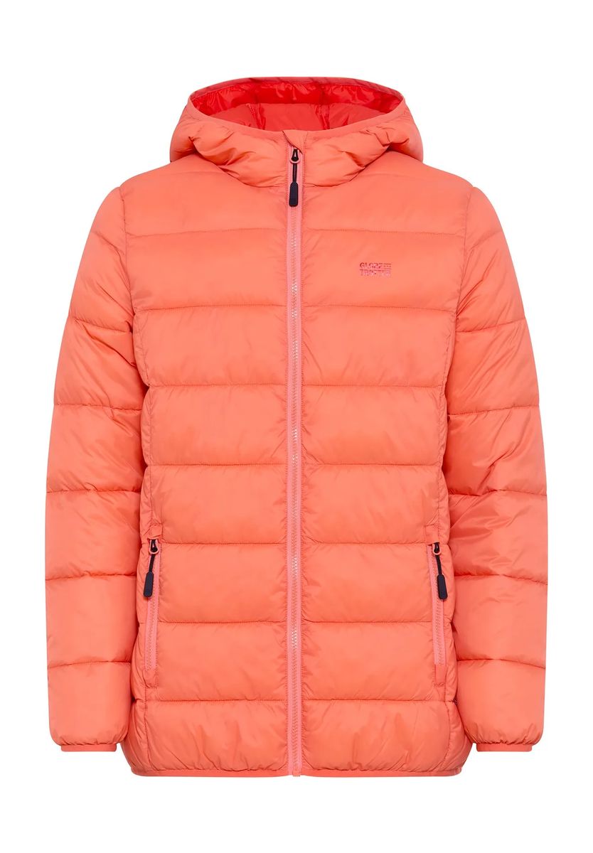 Gesteppte Outdoorjacke mit Kapuze