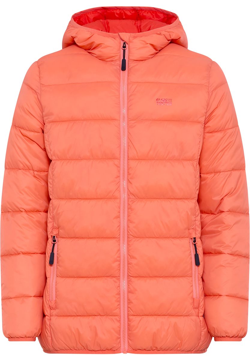 Gesteppte Outdoorjacke mit Kapuze