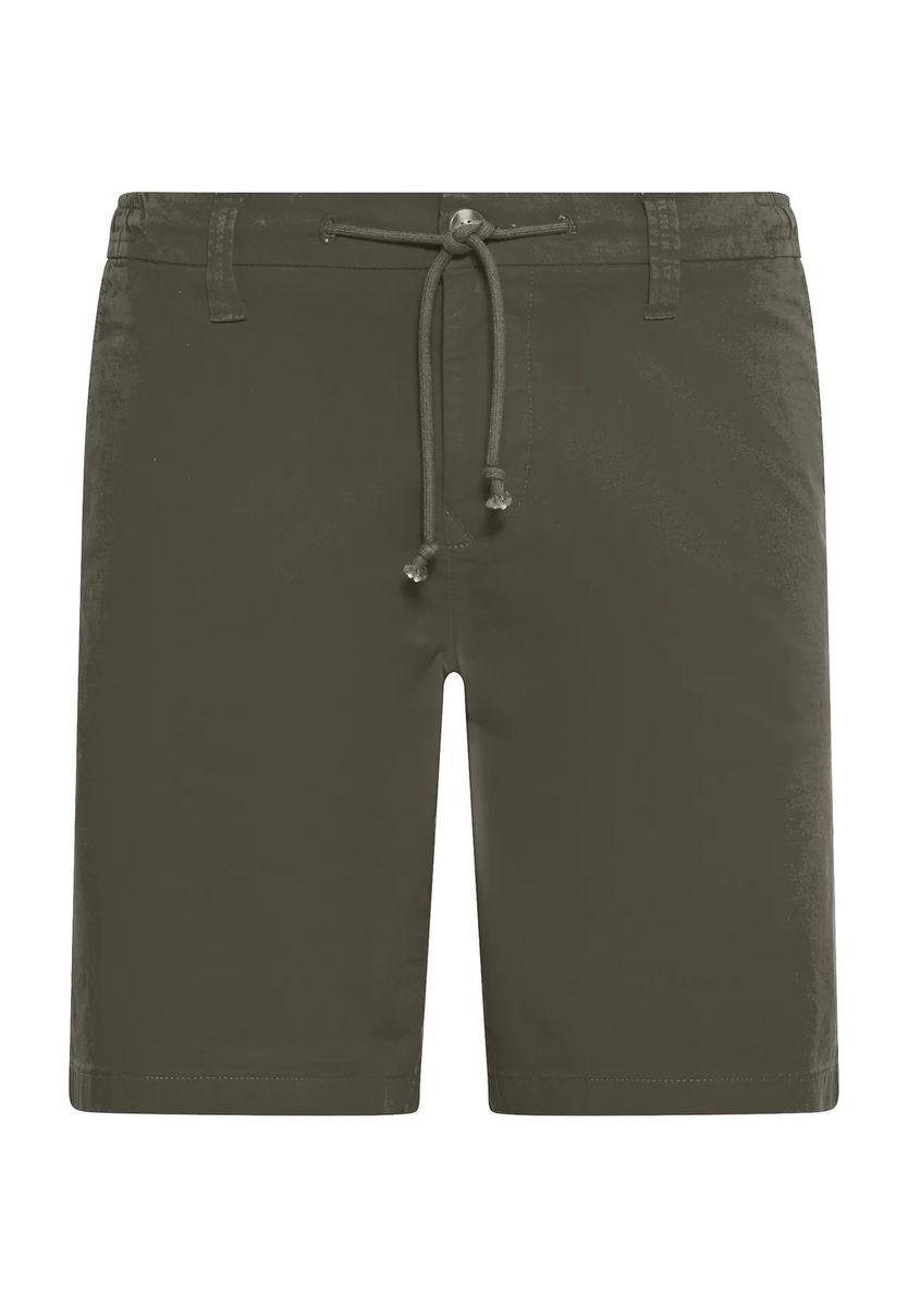 Chino-Bermuda-Shorts mit Kordelzug