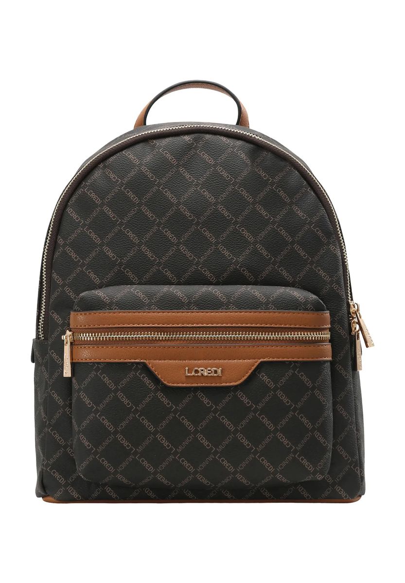 Rucksack mit Allover-Logoprint