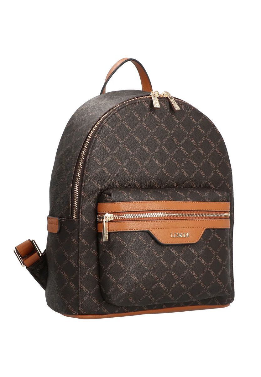 Rucksack mit Allover-Logoprint