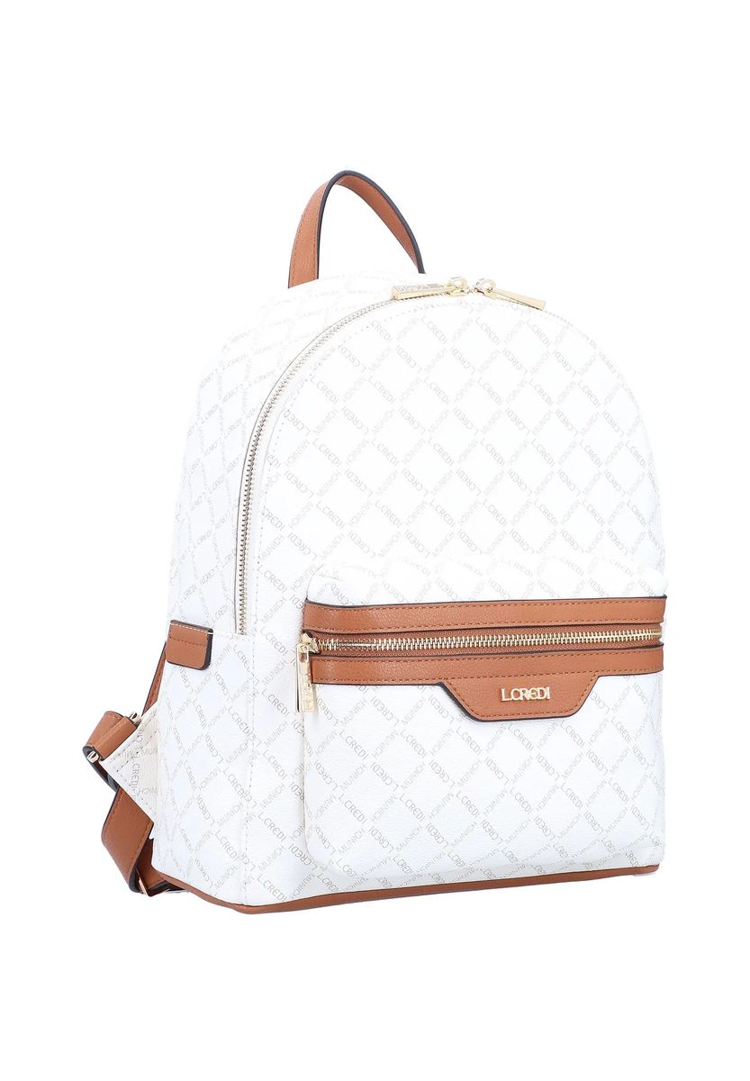 Eleganter City-Rucksack mit Logoprint